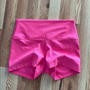 Nobull Ribbed Pink Shorts